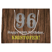 96e verjaardag: Western geïnspireerde kijk in het  Groot Cadeauzakje (Voorkant)