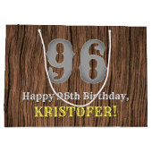 96e verjaardag: Western geïnspireerde kijk in het Groot Cadeauzakje (Achterkant)