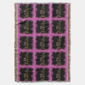 96ste verjaardag deken (Voorkant Verticaal)