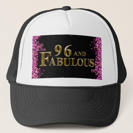 96ste verjaardag trucker pet (Voorkant)