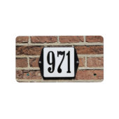 971 ETIKET (Voorkant)