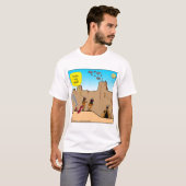 974 alleen spam cartoon t-shirt (Voorkant volledig)