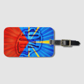 974 Île de la Réunion Bagagelabel (Voorkant (horizontaal))