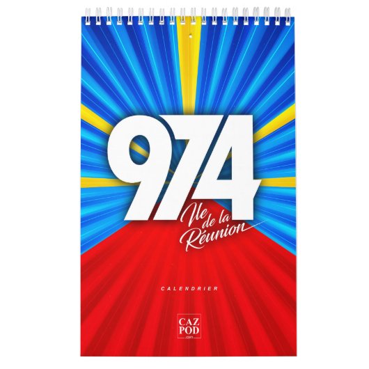 974 Ile de la Réunion Kalender (Hoes)