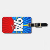 974 Ile de la Reunion Signature Maveli R zoom1 Bagagelabel (Voorkant horizontaal)