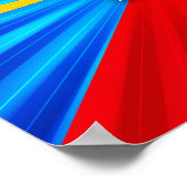 974 Ile de la Reunion Signature Maveli R zoom1 Poster (Hoek)