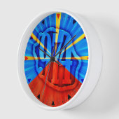 974 Ile de la Réunion - Vlag van Réunion (Hoek)