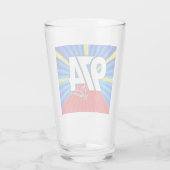 974 Ile de la Réunion - Vlag van Réunion Glas (Achterkant)