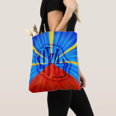 974 Ile de la Réunion - Vlag van Réunion Tote Bag (Dichtbij)
