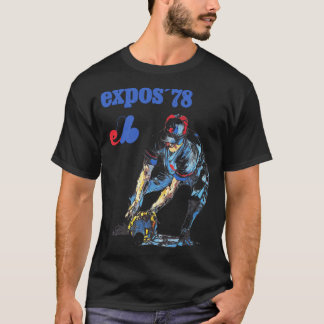 978 Montreal Epos Vintage Vervaaagd Ontwerp T-shirt