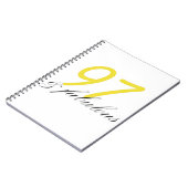 97 & verbluffend notitieboek (Linkerzijde)