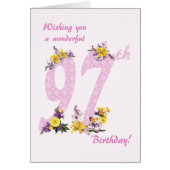 97e bloem Verdroogde getallen (Voorkant)