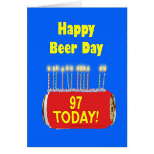 97e Happy Beer Day Verjaardag