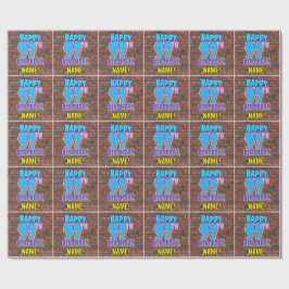 97e verjaardag: Fun, Urban Graffiti geïnspireerd K Cadeaupapier