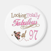 97e verjaardag magneet (Voorkant)