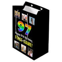 97e Verjaardag: Regenboog “97“, Aangepaste foto's 