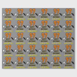 97e verjaardag: Spooky Halloween Theme, Aangepaste Cadeaupapier