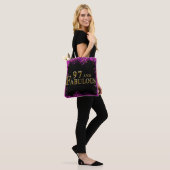 97ste verjaardag tote bag (Op model)