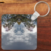 97Z Unique Colorful Abstract Nature Sleutelhanger (Achterkant)