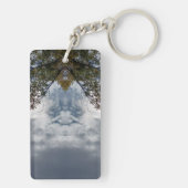 97Z Unique Colorful Abstract Nature Sleutelhanger (achterkant)