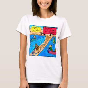 980 cartoon voor de Mossenviswedstrijd T-shirt