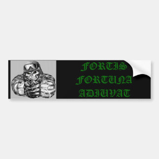 986692592_l, FORTIS FORTUNA ADIUVAT Bumpersticker