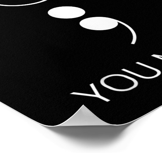 988 Bewustzijn zelfmoordpreventie Poster (Hoek)