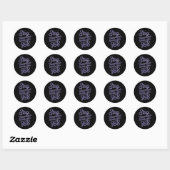 988 Bewustzijn zelfmoordpreventie Ronde Sticker (Vel)