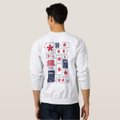 988 Crewneck Trui (Achterkant volledig)