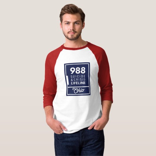988 kwartaal Sleeve Shirt (Voorkant volledig)