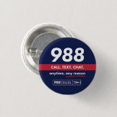 988 Logo Button (Voorkant /achterkant)