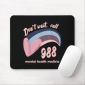 988 Mental Health S Suicide Prevention Awareness  Muismat (Met muis)