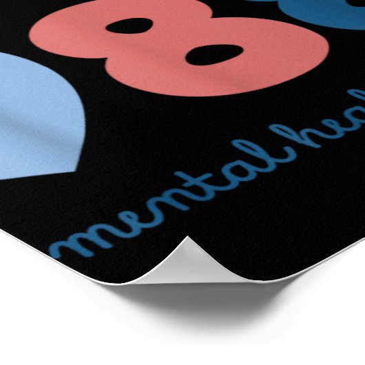 988 Mental Health S Suicide Prevention Awareness  Poster (Hoek)