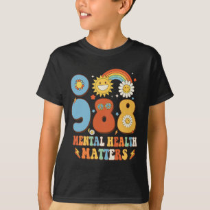 988 Psychische Problemen Zelfmoordpreventie Awar T-shirt