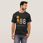 988 Semicolon Geestelijke Gezondheid Aangelegenhed T-shirt (Voorkant volledig)