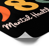 988 Semicolon Geestelijke Gezondheid S Zelfmoordpr Poster (Hoek)