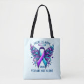 988 Suicide Prevention Advocate Memorial Gear Tote Bag (Voorkant)