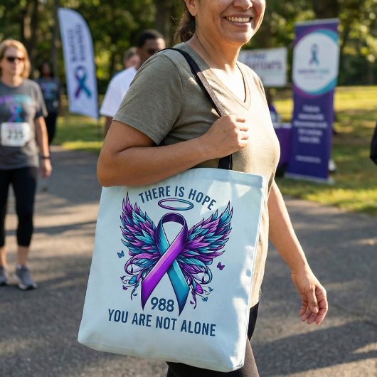 988 Suicide Prevention Advocate Memorial Gear Tote Bag