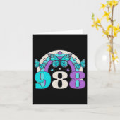 988 Suicide Prevention Awareness Mental Health RET Kaart (Gele Bloem)