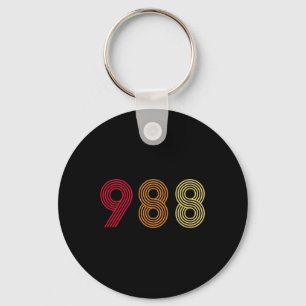 988 T-shirt Zelfmoordpreventie Meldpunt Gezondheid Sleutelhanger