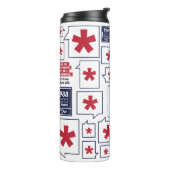 988 Thermische Tumbler Thermosbeker (Gedraaid links)