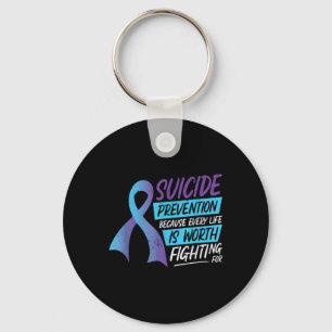 988 Zelfmoordpreventie Awareness Month Mental Heal Sleutelhanger
