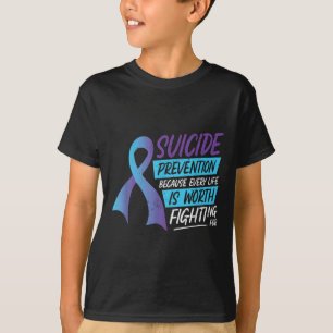 988 Zelfmoordpreventie Awareness Month Mental Heal T-shirt