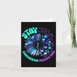 988 Zelfmoordpreventie Blijf morgen nodig Je Manne Kaart