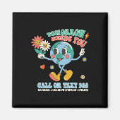 988 Zelfmoordpreventie Blijf morgen nodig Je Manne Magneet (Voorkant)