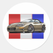 98-02 Camaro Ronde Sticker (Voorkant)