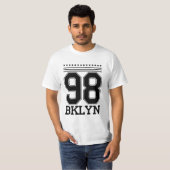 98 BKLYN: vibes, tijdloze stijl T-shirt (Voorkant volledig)