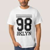 98 BKLYN: vibes, tijdloze stijl T-shirt (Voorkant)