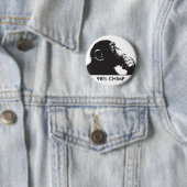 98% CHIMP RONDE BUTTON 5,7 CM (In situ)