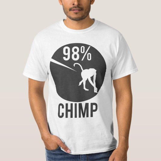98% chimp t-shirt (Voorkant)